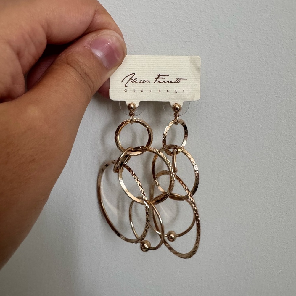 Gold Multi-Hoop Earrings